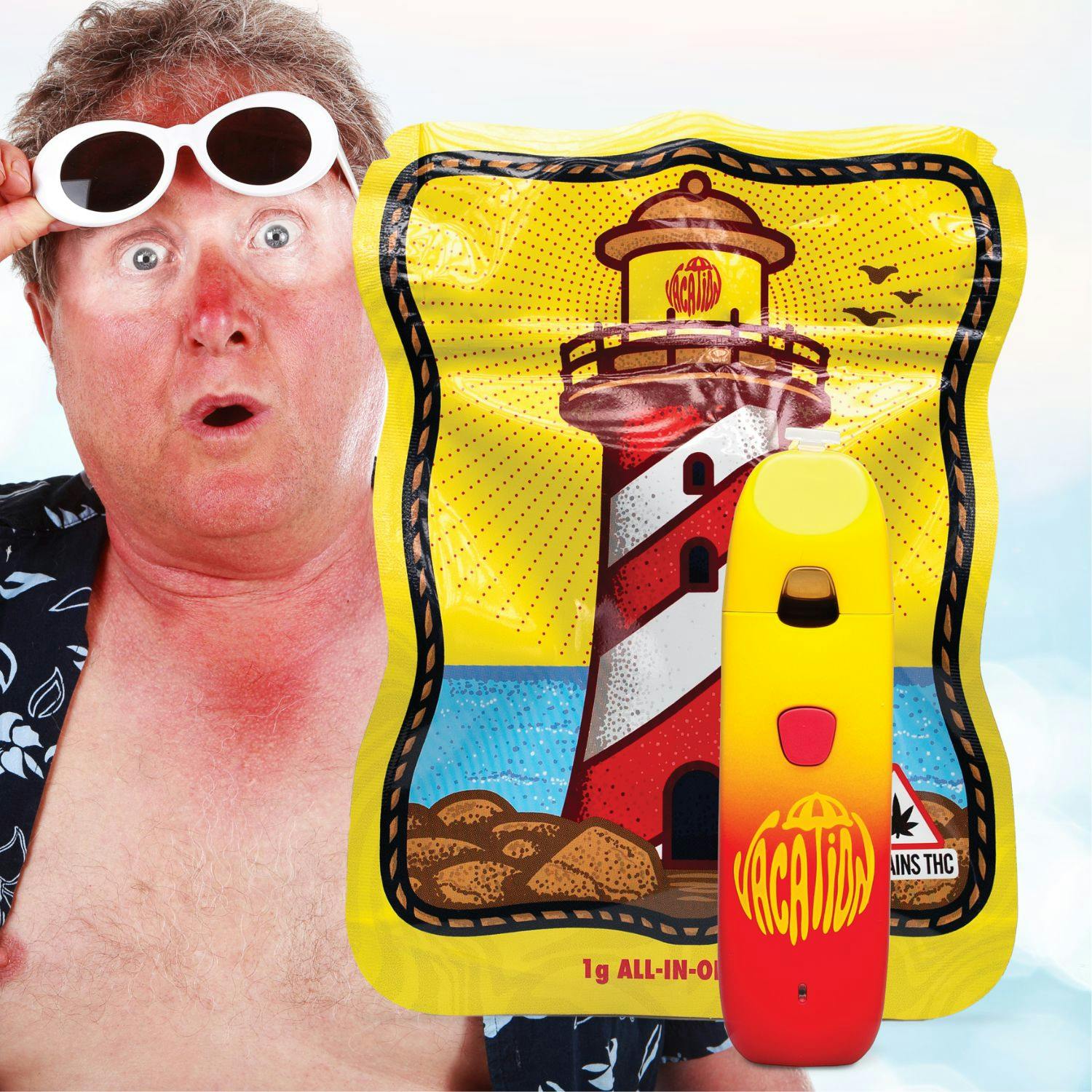 Product: Vacation | Blue Raspberry | Distillate AIO - 1g