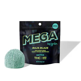 Baja Blaze MEGA Rosin - THC - Sativa