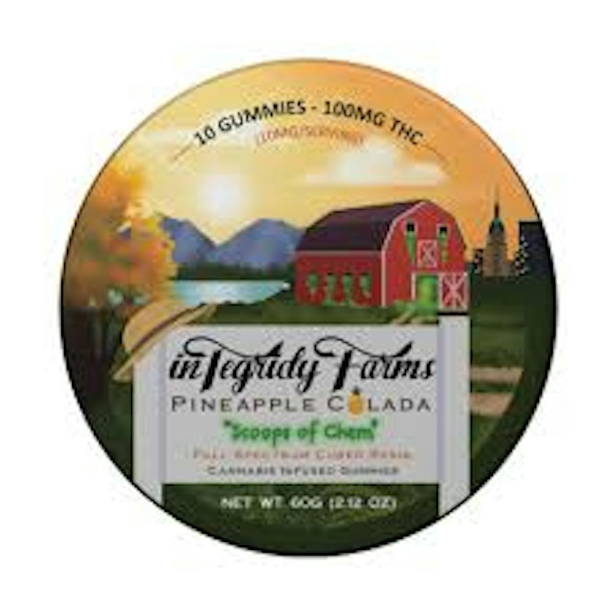 Photo of Integrity Farms – Pineapple colada Gummies