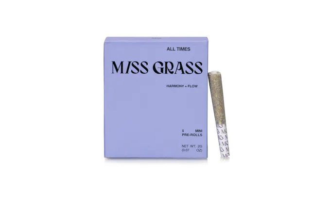 Miss Grass Pre-Roll Pack All Times - Chem Cookies 5pk/2g (hybrid, packs)