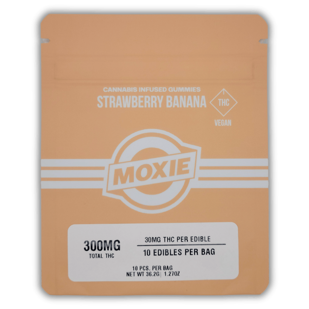 Strawberry Banana Gummies 300mg (10-Pack | 30mg Each)