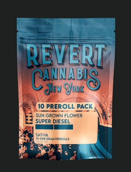 Super Diesel | 10 Pack | Pre rolls Sativa | Revert
