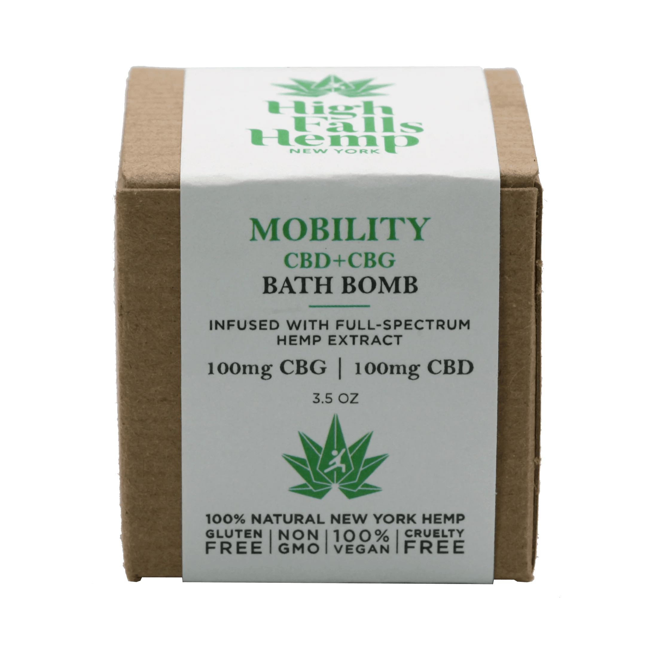 Photo of High Falls Hemp – CBD + CBG Mobility Bath Bomb – 125mg