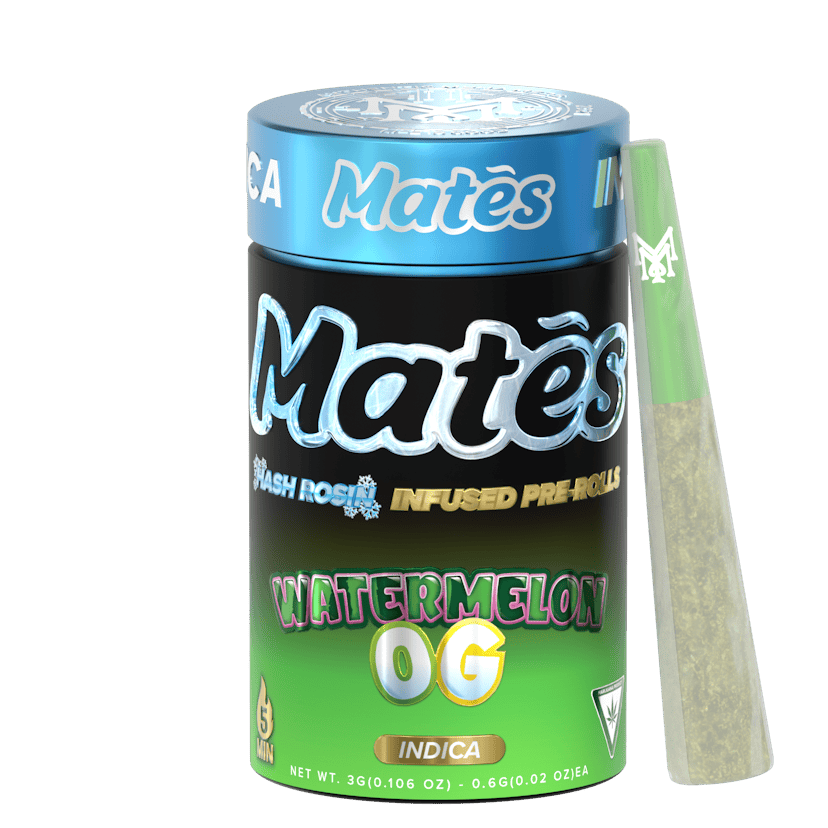 Muha Mates Infused Pre-Roll 5pk | Watermelon OG