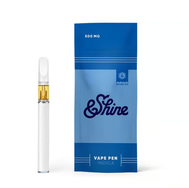 Product GTI &Shine Disposable - Granddaddy Purple (Indica) .5g