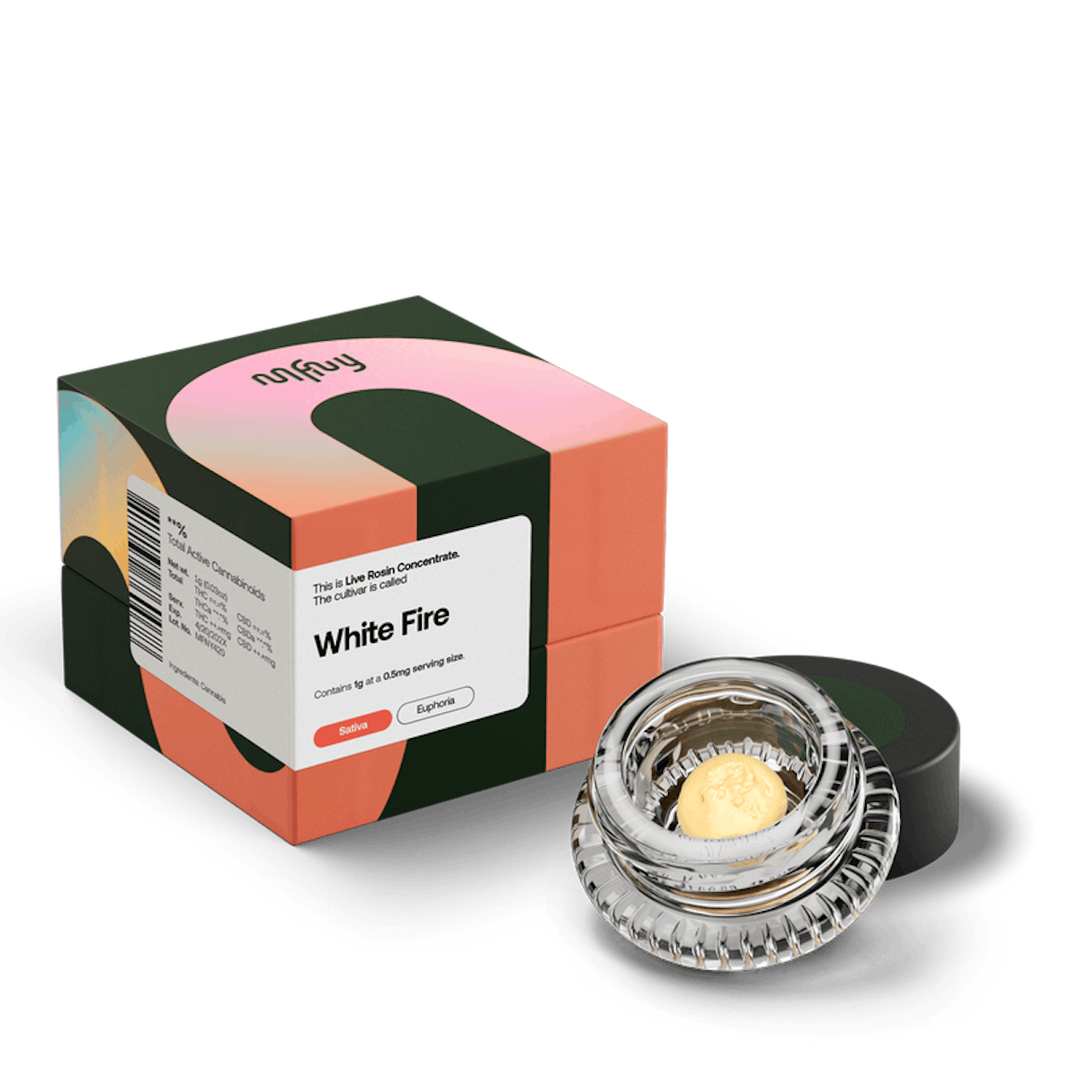 Image of White Fire Live Resin Badder