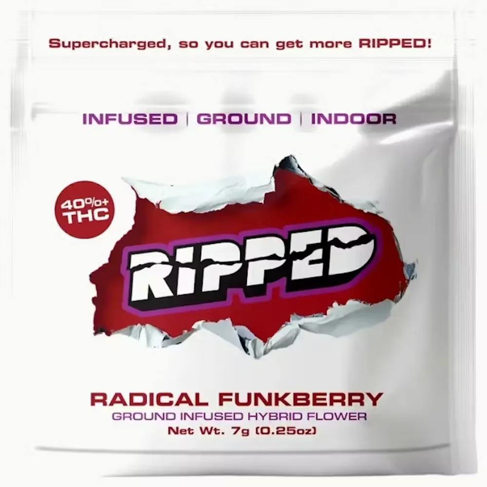 Product Ripped - Radical Funkberry - 7g - Diamond Infused Ground Flower