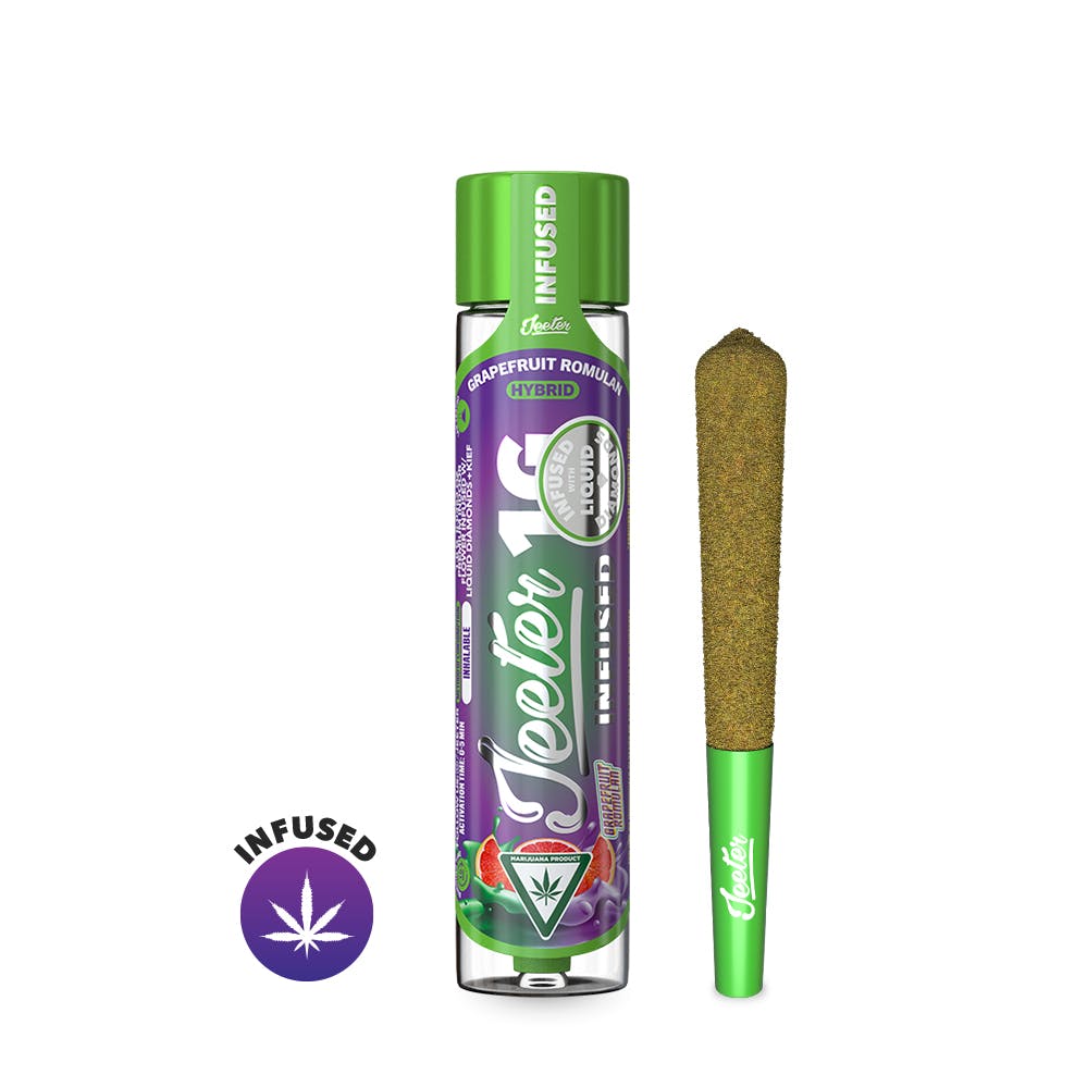 Grapefruit Romulan Jeeter Infused Pre-Roll | 1g