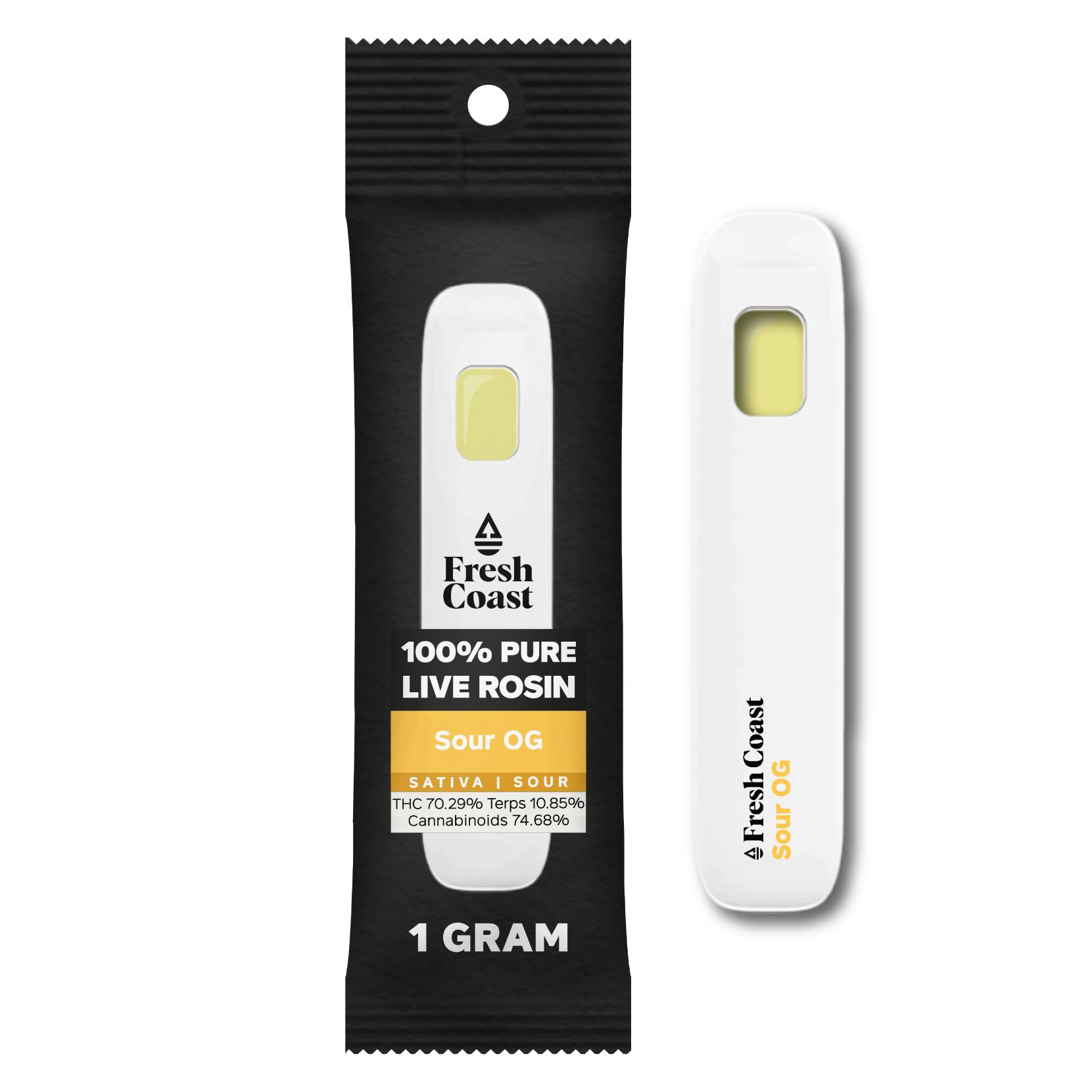 Fresh Coast | Live Rosin Disposable - 1g - Sour OG