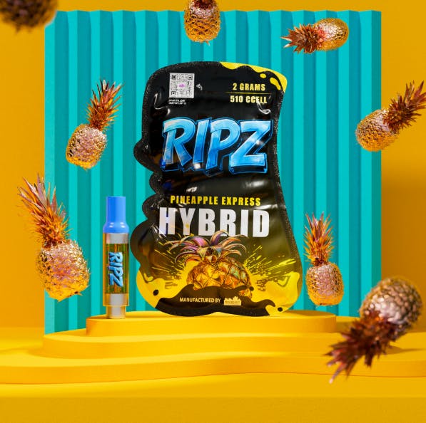 Product: Pineapple Express | 2g | 510 Thread | RIPZ