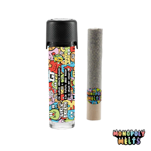 Monopoly Melts - 1.6g Hash Rosin Infused Donut - Barbie Runtz x Zquishee