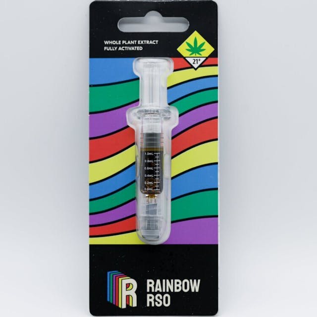 Mama J's Rainbow brand products are cost-effective cannabis options that are the best in their class. Rainbow delivers high-quality crops of fire genetics and utilizes high potency cannabis oils to create a variety of ways to enjoy cannabis products. From flower infusions to low-key vapes and flexible RSO, once you go over to Rainbow, you'll be way up high!