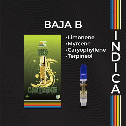 Certified: Baja B – Cartridge 1g-1