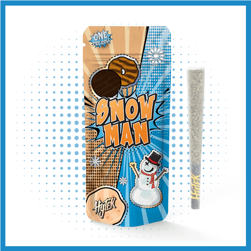 Hytek 1g Preroll Snowman