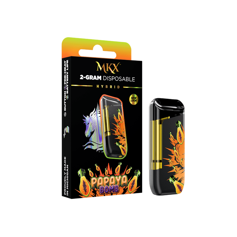 2g MKX Disposable - Papaya Bomb 2g Disposable - Hybrid
