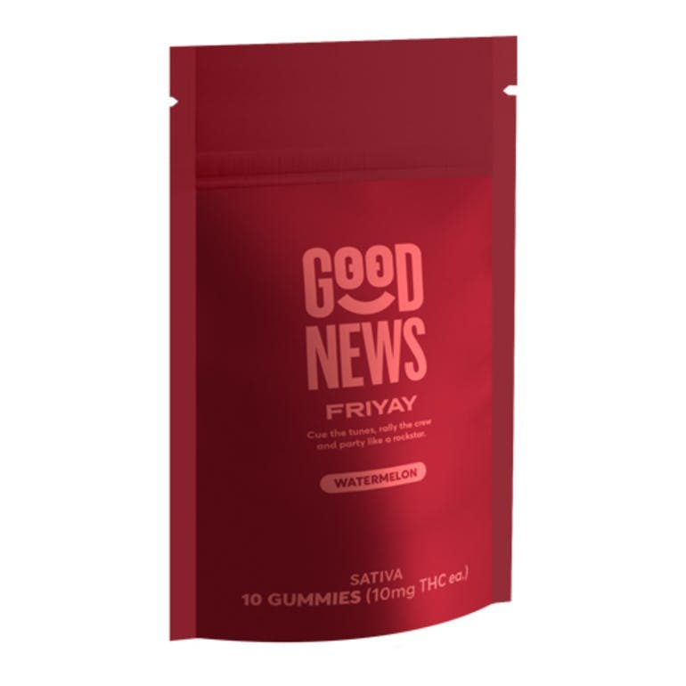 Product: Good News | Friyay Watermelon 200mg Gummies