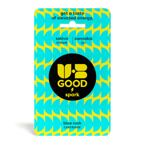 UB GOOD | Blue Rush (Distillate) Disposable | 0.5g | Sativa-active