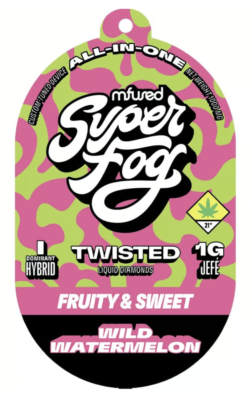 Mfused | Twisted Jefe 1g Vape | Wild Watermelon