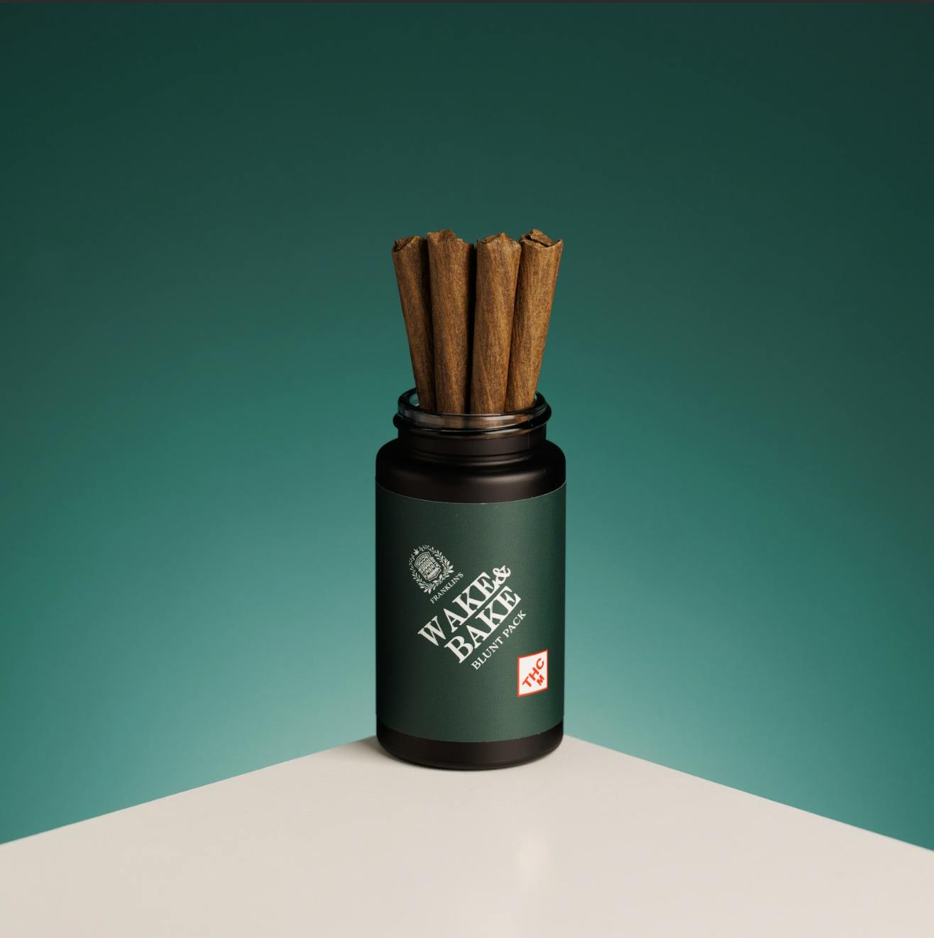 Wake & Bake (S) - Franklin's - 3.75g Blunt 5-Pack (0.75g x5