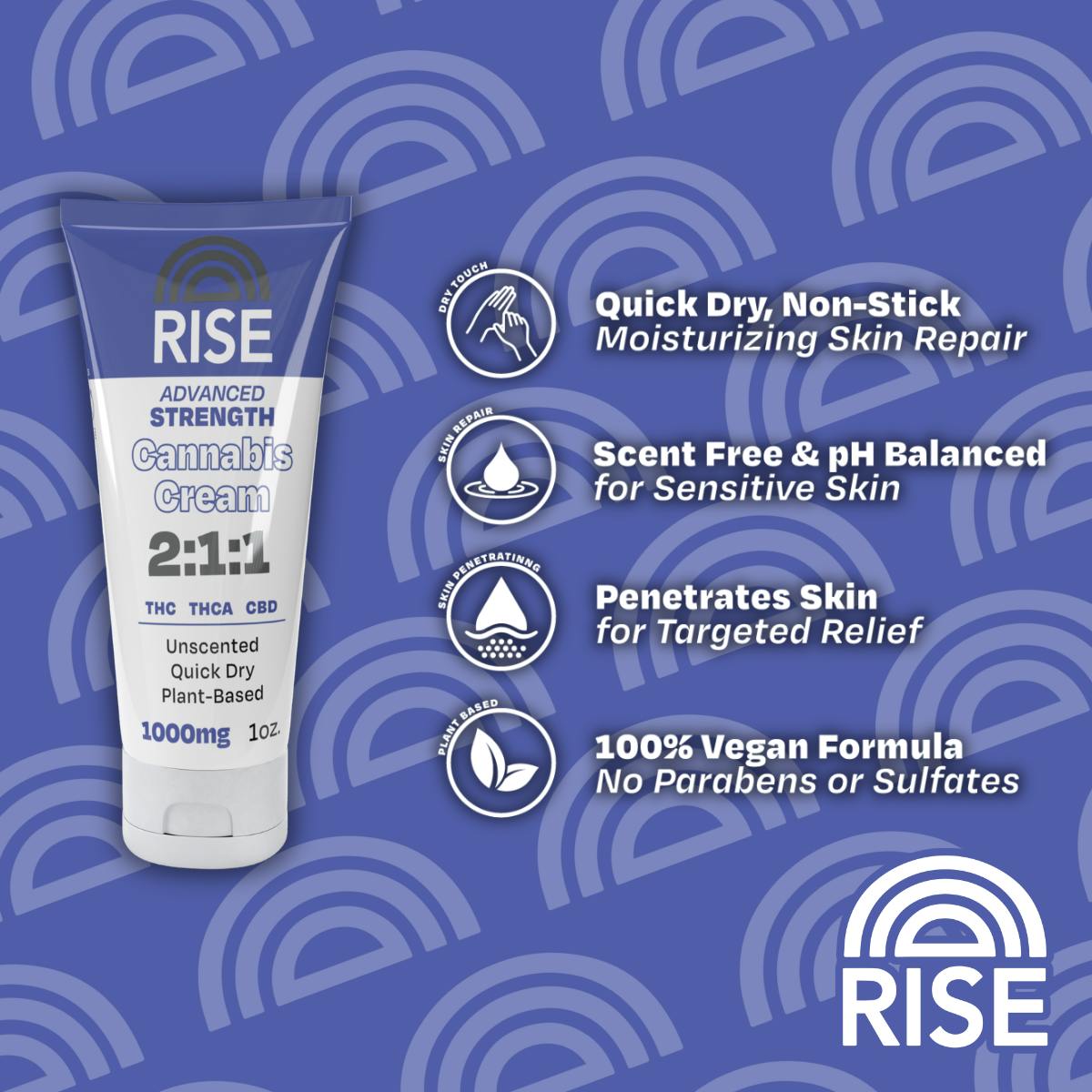 RISE Advanced Strength Cream - 1oz.