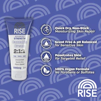 RISE Advanced Strength Cream - 1oz. - product image at King of Budz
