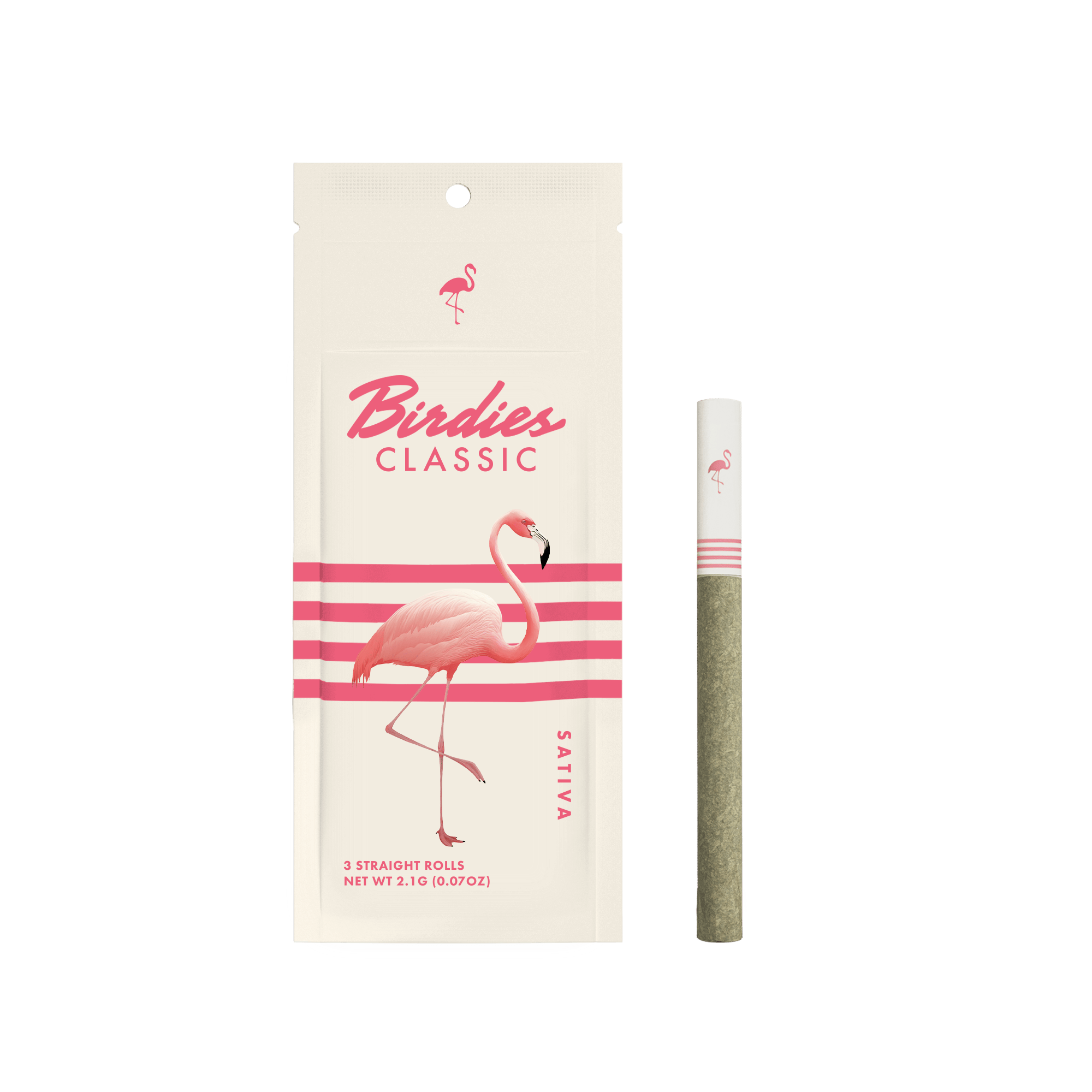 Birdies Sativa 2pk 1.4g Classic Pre-Rolls