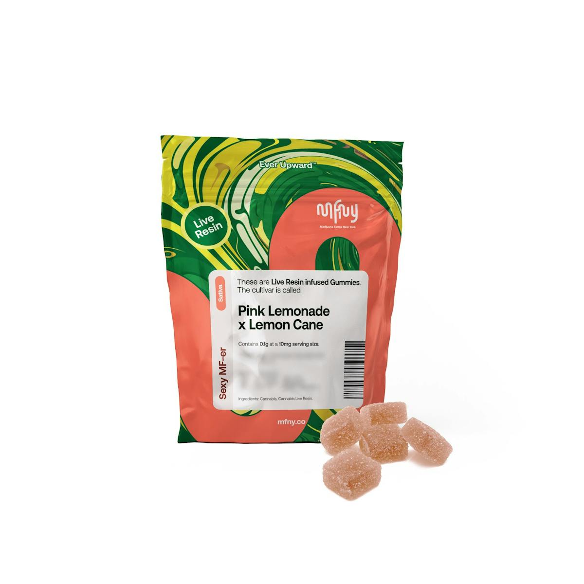 Photo of MFNY | Gummies | Pink Lemonade x Lemon Cane | 100mg Resin 10pk