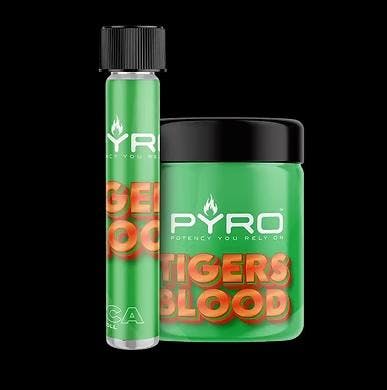 PYRO -Tigers Blood - Infused Pre-Roll -Indica