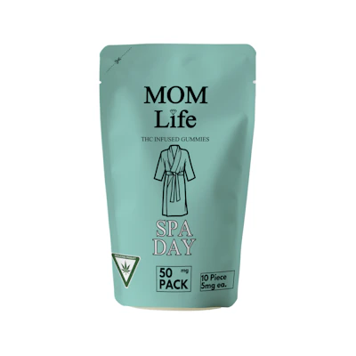 Mom Life  - 50mg Gummies - Spa Day (Strawberry)