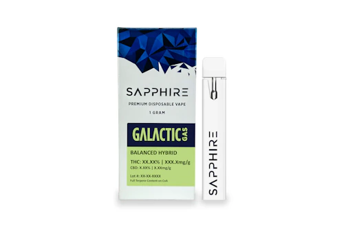 Sapphire Farms - 1g Disposable - Galactic Gas
