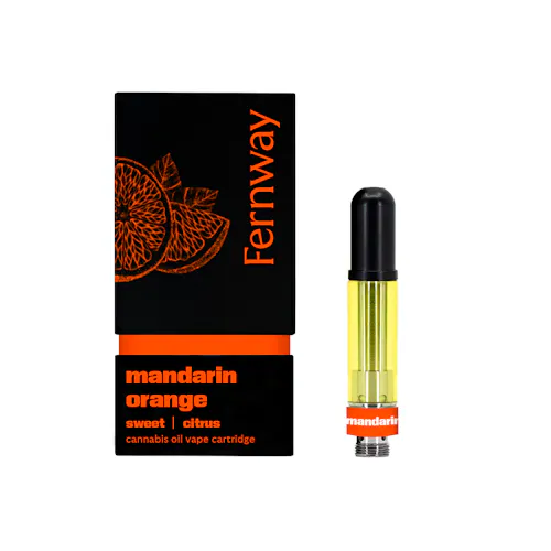 Fernway Mandarin Orange Flavored Vape Cartridge 1000mg-1