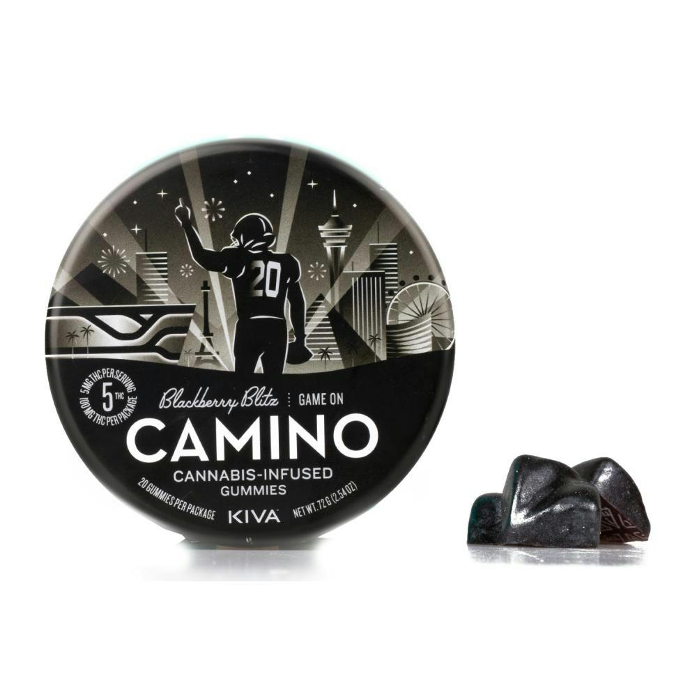 Kiva Camino - Gummies - Blackberry Blitz (S) (100mg)
