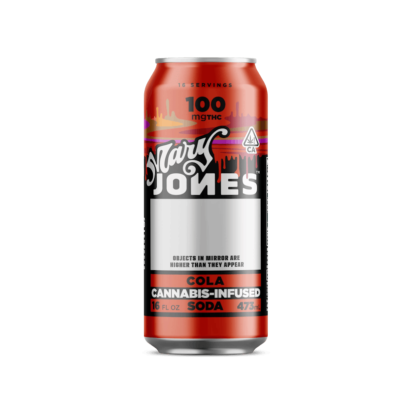 Mary Jones | 100mg Soda | Zero Sugar Cola
