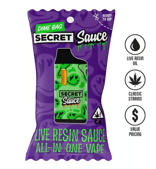 elfbar nachfüll pod läuft aus Dime Bag Live Resin AIO - Night Queen 1g