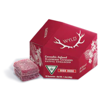 200mg | Raspberry Sativa Enhanced Gummies