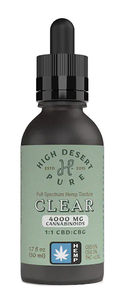 High Desert Pure 0.6 fl oz 1:1:1 CBD:CBG:THC ROLLER BALL Full