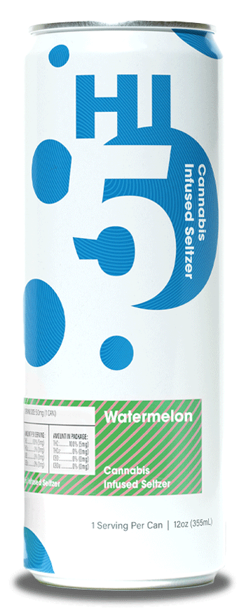 Hi5 Seltzer - 5 mg THC - Watermelon