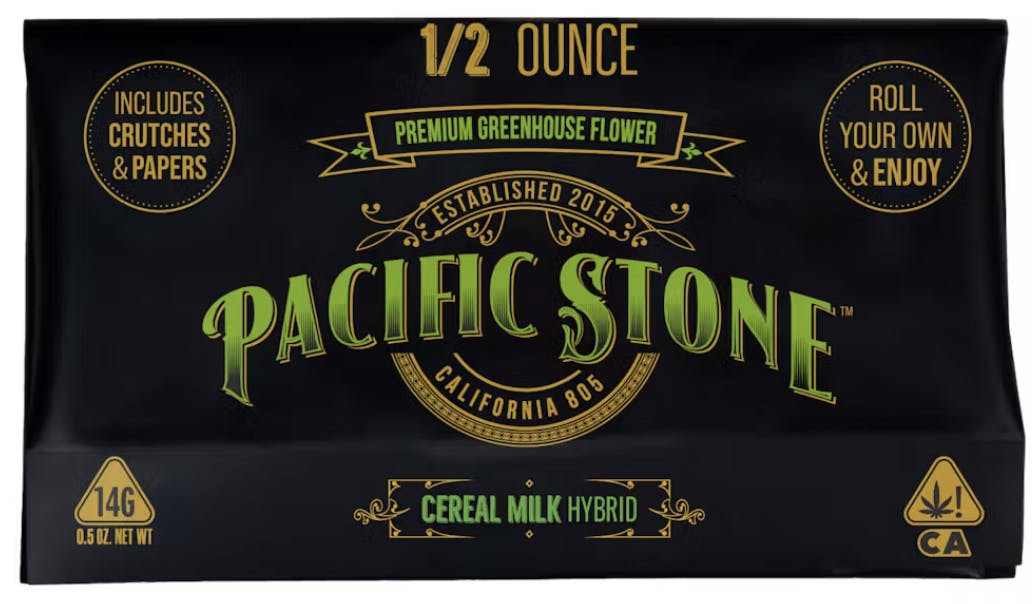 Pacific Stone Cereal Milk Sugar Shake for rolling joints