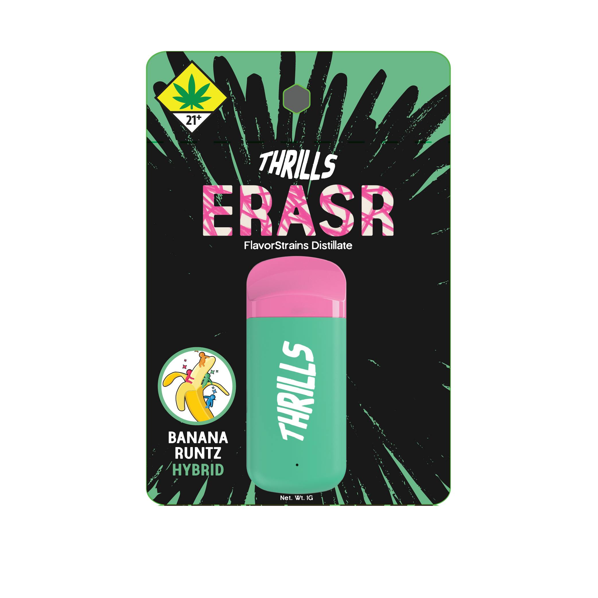 Banana Runtz - FlavorStrains Erasr - All-In-One - 1g
