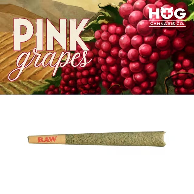 Product: HOG Cannabis Co. | Pre-Roll - 1g - Pink Grape