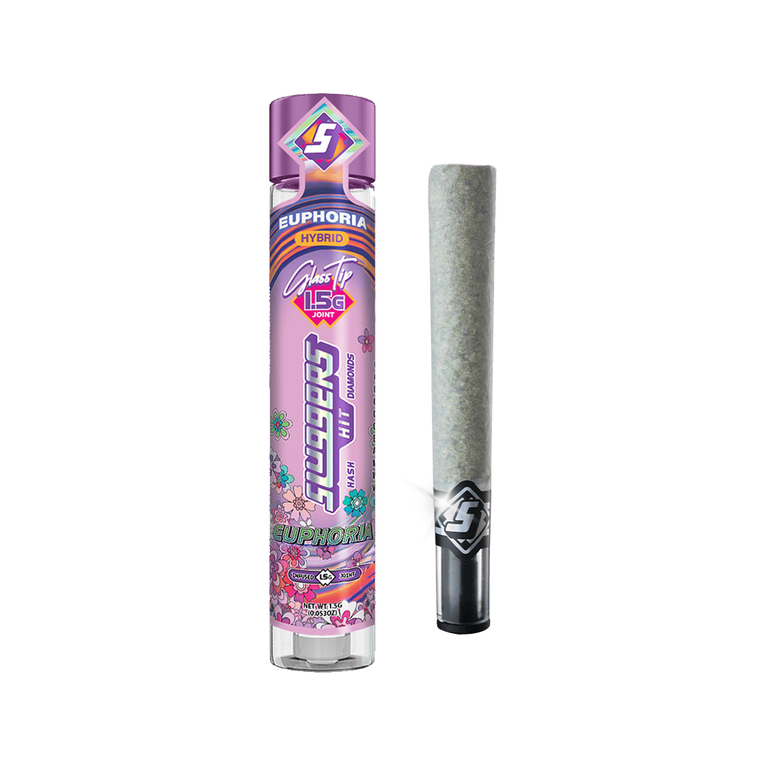 Sluggers Euphoria 1.5g Glass Tip Infused Pre-Roll